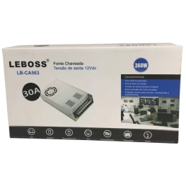 FONTE ESTAB. CHAVEADA 12V -30A - BIVOLT - COLMEIA