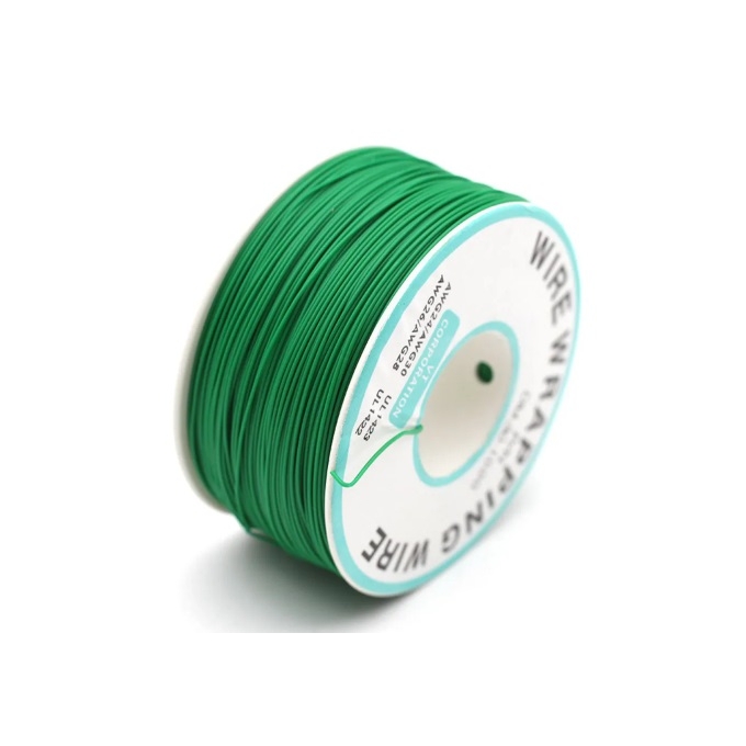 FIO WIRE WRAPP - 30 AWG - VERDE ( 250 METROS )