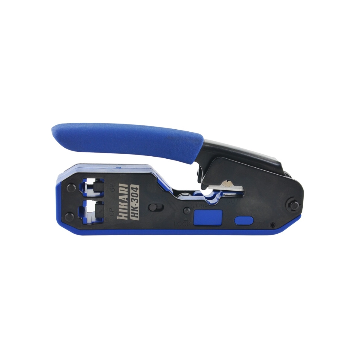 ALICATE CORTE DECAPA CRIMPAR RJ11, RJ12, RJ45 - HK-304