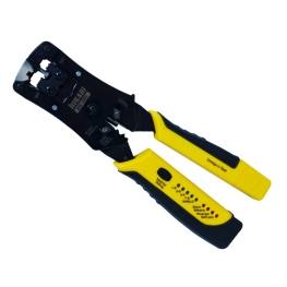 ALICATE CORTA DECAPA CRIMPA TEST CAT 3 - 5 - 6 - HK-305