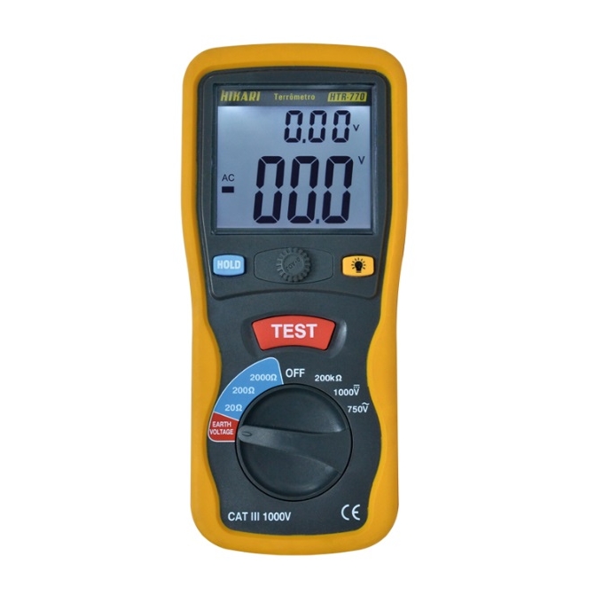 TERROMETRO DIGITAL HTR - 770