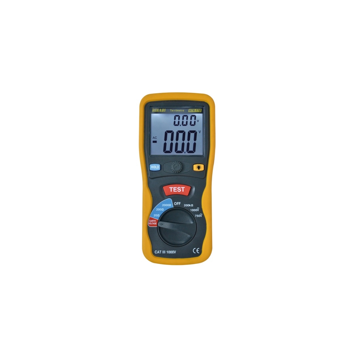 TERROMETRO DIGITAL HTR - 770