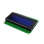DISPLAY LCD 4X20 COM BACK LIGHT AZUL - COM I2C - SOLDADO