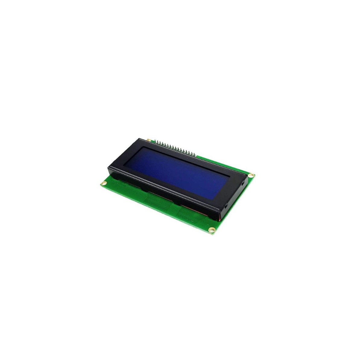 DISPLAY LCD 4X20 COM BACK LIGHT AZUL - COM I2C - SOLDADO
