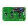 DISPLAY LCD 4X20 COM BACK LIGHT AZUL - COM I2C - SOLDADO