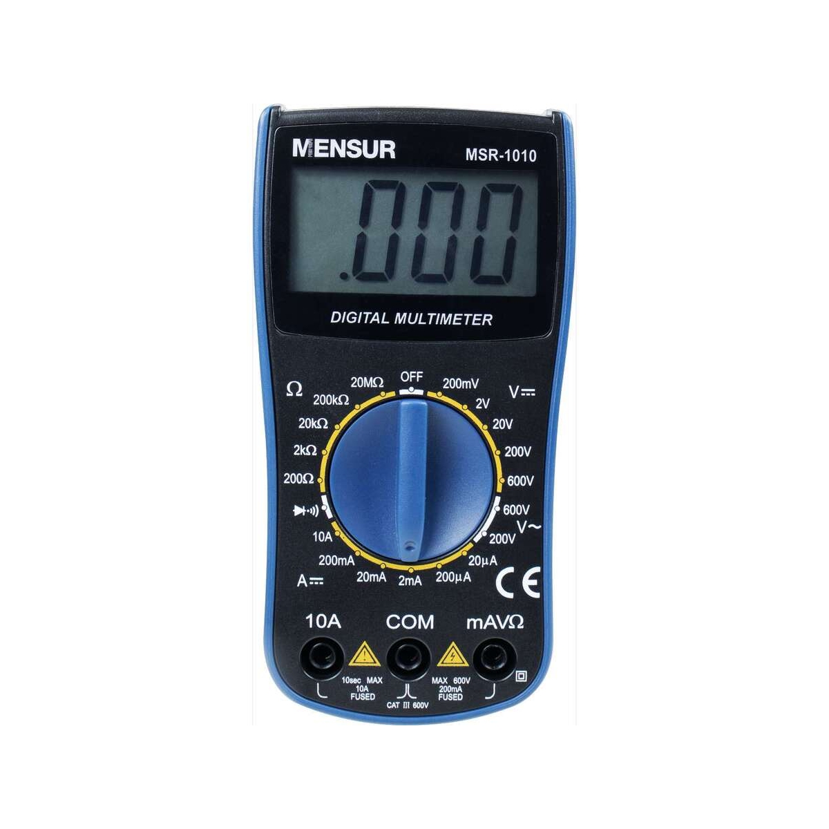 MENSUR - MULTIMETRO DIGITAL - MSR 1010