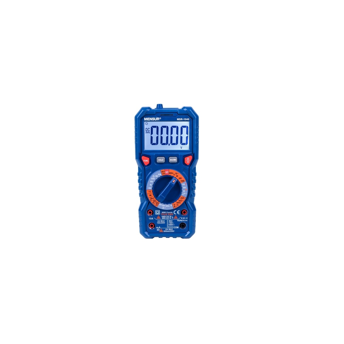 MENSUR - MULTIMETRO DIGITAL - MSR 1040
