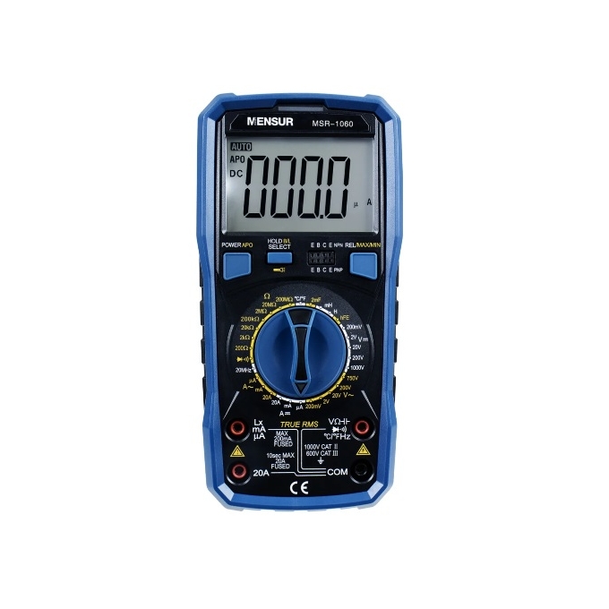 MENSUR - MULTIMETRO DIGITAL - MSR 1060