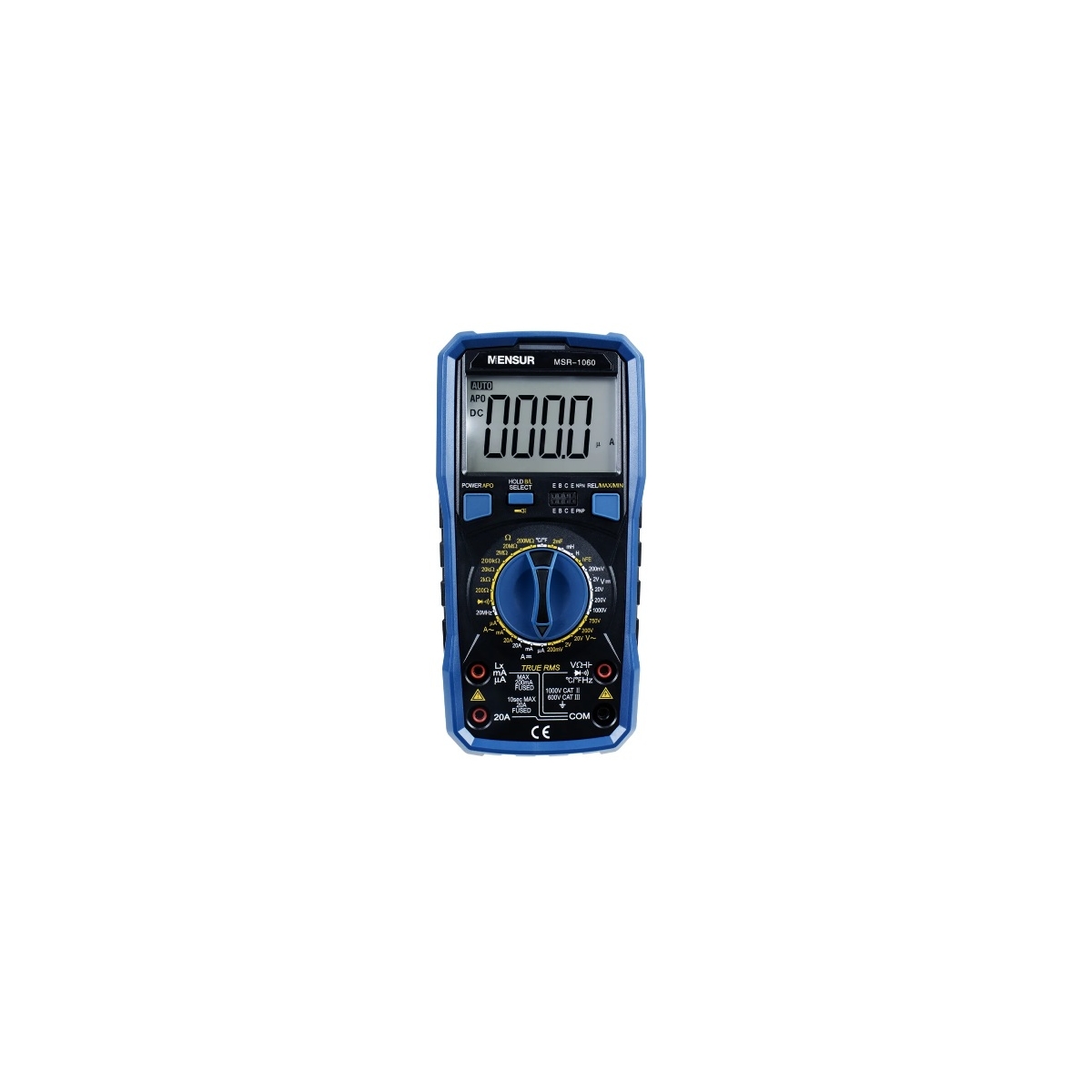 MENSUR - MULTIMETRO DIGITAL - MSR 1060