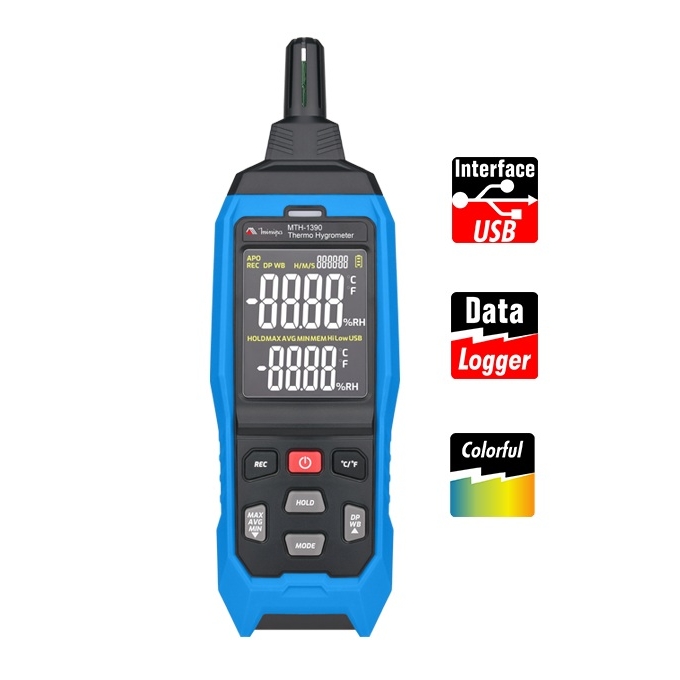 TERMO HIGROMETRO - MTH 1390
