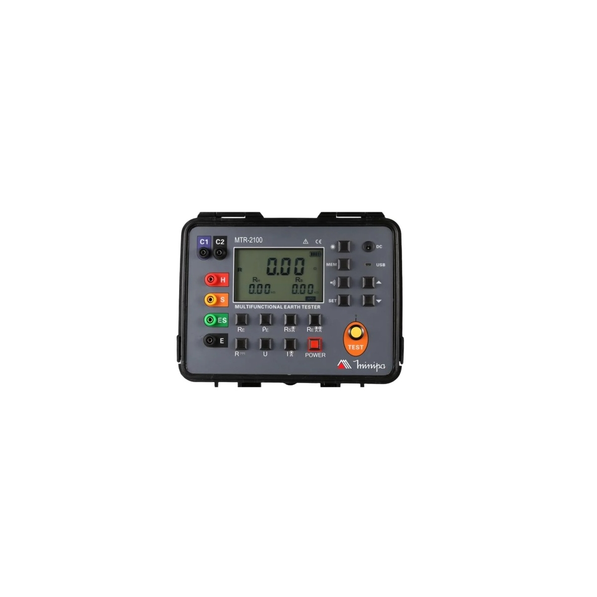 TERROMETRO DIGITAL CAT IV - MTR 2100 - USB - 4 ESTACAS