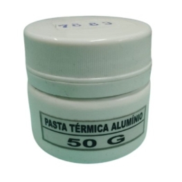 PASTA TERMICA - COM ALUMINIO - 50 GR