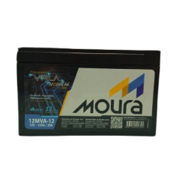 BATERIA SELADA VLRA - 12MVA-12 - 12V - 12AH - MOURA
