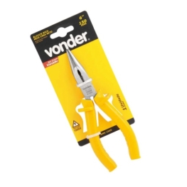 VONDER - ALICATE DE BICO RETO - 1/2 CANA - 6 POL - 1000V