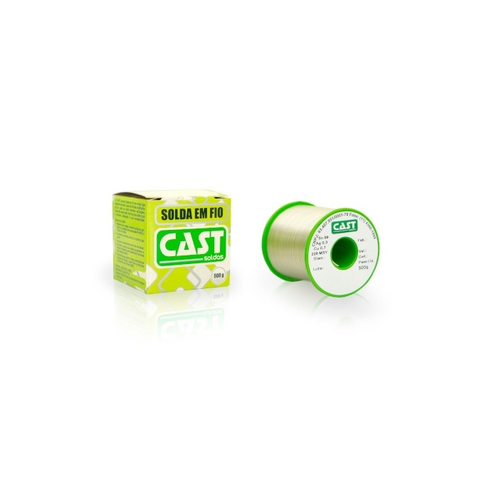 CAST - SOLDA 0,55MM FIO LEAD FREE LF99 X0,3X0,7-228MSY055-500g