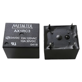 RELE AX 1RC3 - 24VCC - METALTEX