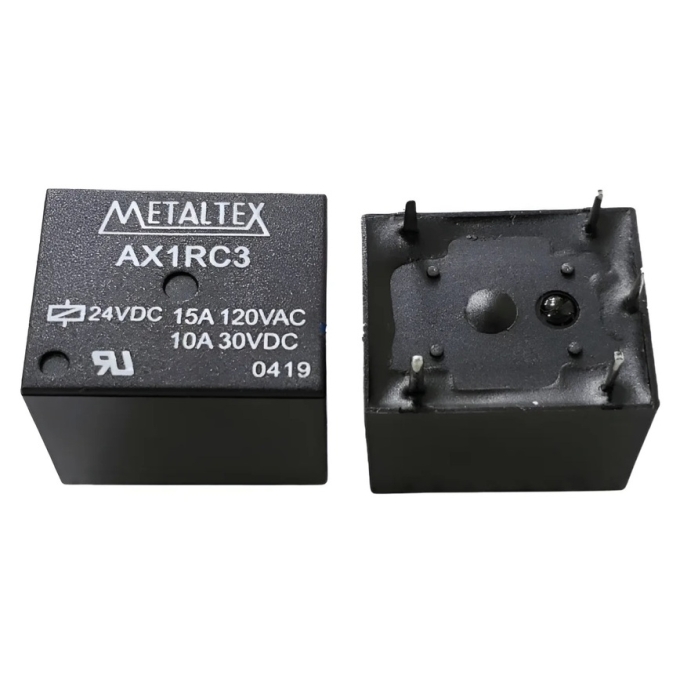 RELE AX 1RC3 - 24VCC - METALTEX