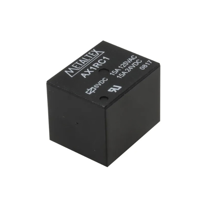 RELE AT 1RC1 - 6VCC - METALTEX