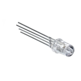 LED RGB 4T - TRICOLOR 5MM - CATODO  - VM/AZ/VD