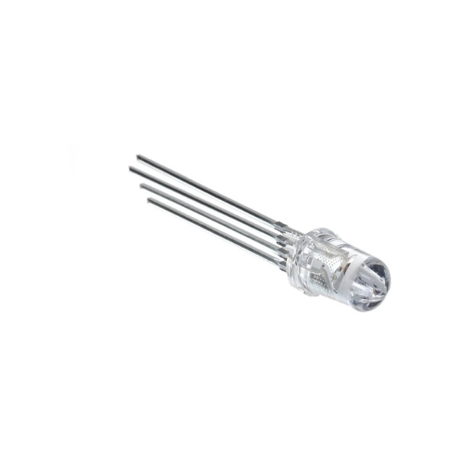 LED RGB 4T - TRICOLOR 5MM - CATODO  - VM/AZ/VD