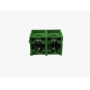 BORNE    BR1102V - 02 VIAS - METALTEX - PASSO 9,50MM - 180 GRAUS